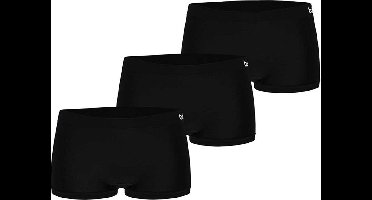 Apollo Seamless Hipsters Dames Bamboe 3-Pack Zwart Naadloos - Maat  M