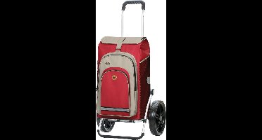Andersen SHOPPER MANUFAKTUR Boodschappentrolley Royal Shopper Hydro 2.1 Red Rood 113cm