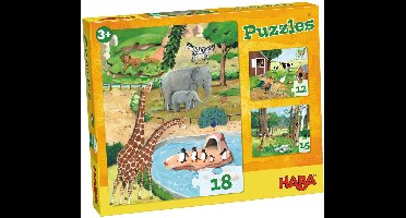 Haba Puzzels Peuterpuzzels Dieren
