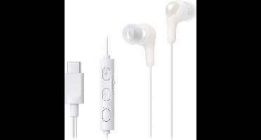 JVC HA-FR9UC - Gumy In-Ear USB-C Stereo Headset - Remote - Wit