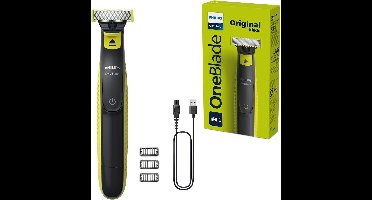 Philips OneBlade Face QP2724/10 - Baardtrimmer - Trimmer, Scheerapparaat en Styler in 1 - 3 Trim-opz
