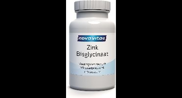 Nova Vitae - Zink - Bisglycinaat - 25 mg - 250 tabletten
