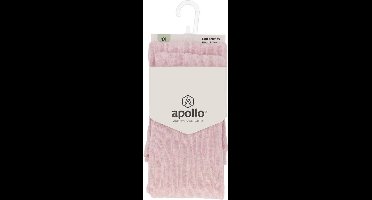 Apollo - Maillot - Roze - Melange - Rib - Patroon - Maat 140/146