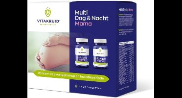 Vitakruid Multi Dag & Nacht Mama - 2 x 60 tabletten - Voordeelverpakking