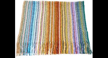 Trussardi - Sjaal - Roze - Dames - 88 cm Hoogte