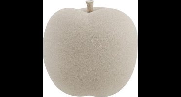 Appel Sable Matt Finish Beige 12x12xh12cm Rond Aardewerk