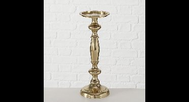 Kandelaar - 35cm - Goud - Aluminium - kaars max. Ø10.5 cm
