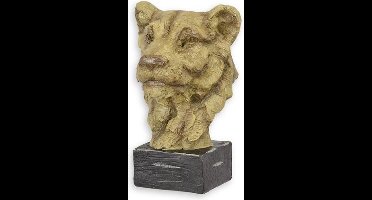 MadDeco - beeldje - Leeuw - Leeuwin  - op - sokkel