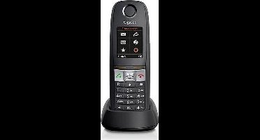 Gigaset E630HX - Universele handset - IP-telefoon voor verbinding met uw basisstation of router - Robuuste telefoon ideaal voor bouw en werkplaatsen - zwart