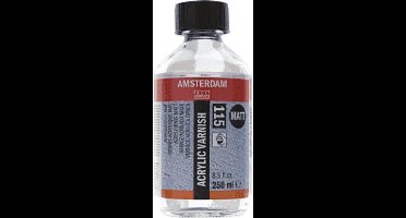 Amsterdam Acrylvernis Mat 115 Fles 250 ml