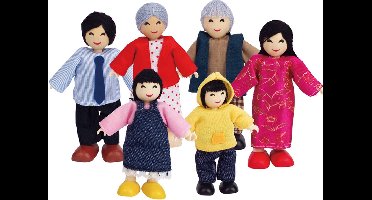 Hape Happy Familie Aziaat