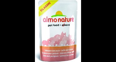Almo Nature Classic - Nature Zalm & Pompoen - 24 x 55 gr