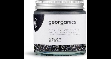 Natuurlijke Tandpasta (Actieve Kool) - Georganics 120 ml