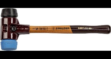 Halder soft face hamer SIMPLEX Lengte 350 mm Kop Ø 50 mm - 301205...