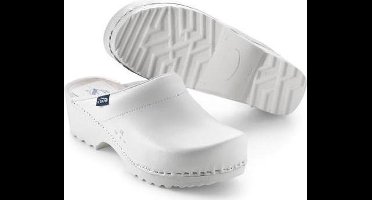 Sika 148 Klomp Traditionel Open Hak PU - Wit - 39