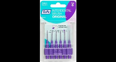 10x TePe Ragers 1,1 mm Paars blister à 6 stuks