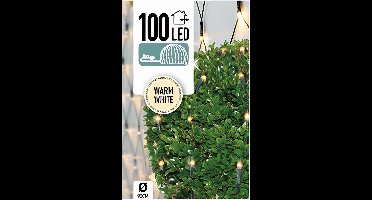 DecorativeLIghting Buxus Netverlichting - 100 LED's - warm wit
