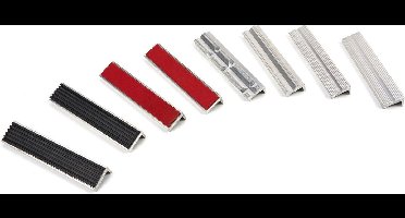 4 Delige 100 mm  Aluminium Opzetbekken Set Voor in de Bankschroef