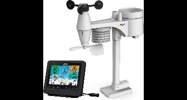 National Geographic Weerstation - WLAN - 7-in-1 Sensor - Incl. UV-meting en Luchtdrukmeter