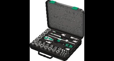 Wera 8100 SC 4 Zyklop 05003647001 Dopsleutelset Inch 1/2 (12.5 mm) 38-delig