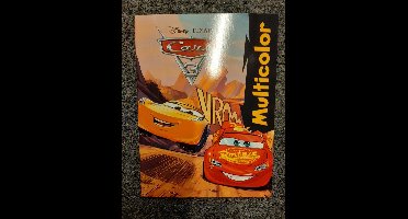 Disney Kleurboek Multicolor Cars 297 X 210 Mm 32 Kleurplaten