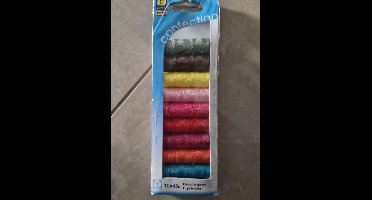 Sorbo Polyestergaren 10 x 45m - garenset naaigaren - assorti 10 kleuren