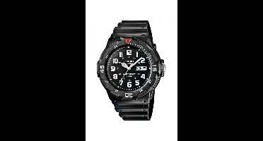 Casio MRW 200H 1BVEF Heren horloge zwart - 44.6 m