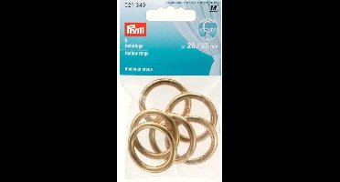 Gordijnringen 26-35 mm Goud - 6 stuks