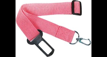 Honden auto riem - Roze - Auto gordel voor dieren - Hondenriem - Autogordel - Veiligheidsgordel voor honden en katten