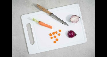 Cutting Board White 38x26xh,75cm Rectangular Pp