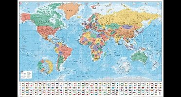 Modern World Map 2020 - Maxi Poster 61 x 91,5cm
