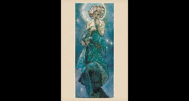 Pyramid Poster - Mucha Moon - 91.5 X 61 Cm - Multicolor