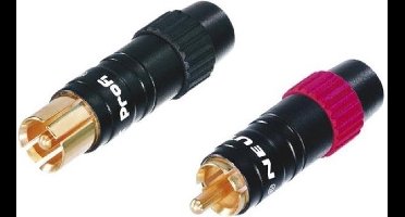 Neutrik Aarding Mannelijk 3-7.3 Mm Messing Zwart 2 Stuks