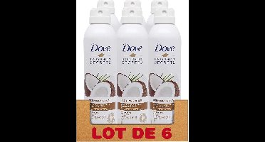Dove Nourishing Secret Body lotion Spray - Coconut Oil & Almond Milk - Voordeelverpakking 6 Stuks