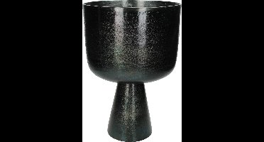 Wants&Needs Bloempot Aluminium Zwart 24 X 24 X 34