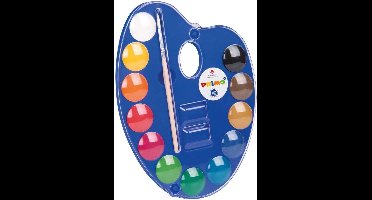 Primo Waterverfset Junior 12 Kleuren