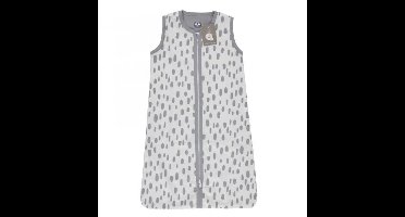 Briljant Baby Slaapzak Zomer Baby Dots Wit/Grijs - 110cm - Zomerslaapzak
