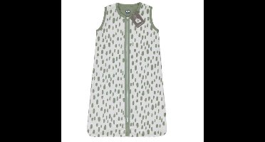 Briljant Baby Slaapzak Zomer Baby Dots - Wit Groen - 70cm - Baby Zomerslaapzak