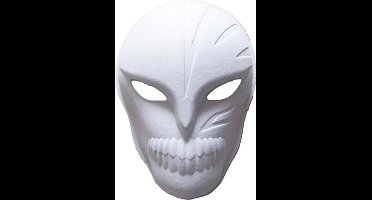 Witbaard Gezichtsmasker Ghost Papier-maché Wit One-size