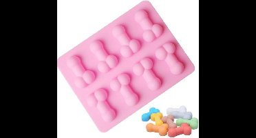 Penis IJs blokjes Tray Sexy Dick Cube  Siliconen Mal Ambachtelijke Gereedschappen Chocolade Ijs