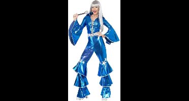 Dancing dream kostuum blauw - Maatkeuze: Maat L