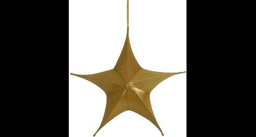 Countryfield Kersthanger Ster Maria 65 Cm Textiel Goud