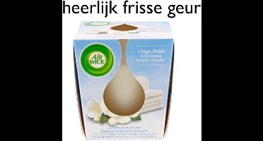 Air Wick Geurkaars - Essential Oils - Fris Linnen - 105 g