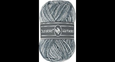 Durable Cosy fine faded Silver grey (2228) - acryl en katoen garen tie-dye - 5 bollen van 50 gram