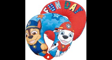 Nickelodeon Nekkussen Paw Patrol Junior 28 Cm Spandex Blauw/rood