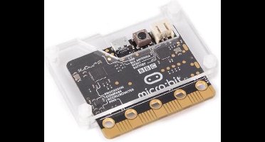 Whadda Micro:bit® starterkit, complete educatieve set voor beginners in programmeren en elektronica, met Python en Block Editor, met breadboard, ledmatrix, Bluetooth BLE, Raspberry Pi compatibiliteit, ideaal voor thuis- en klasgebruik