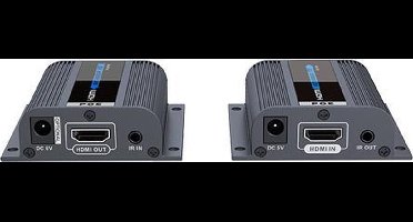 Hdmi extender met PoE voor remote ontvanger