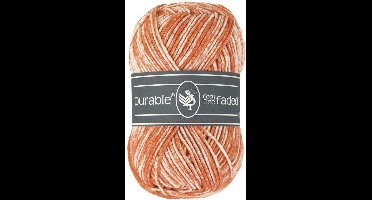 Durable Cosy fine faded Apricot (2195) - acryl en katoen garen tie-dye - 5 bollen van 50 gram