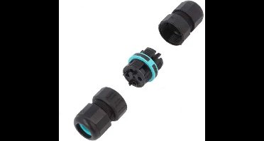 3 aderige kabelverbinder - schroefconnector - waterdicht IP68 - Premium