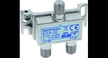 Q-link coax F-splitter | ZIGGO geschikt